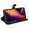  Motorola Edge 30 Pro Fodral Litchi Textur Svart