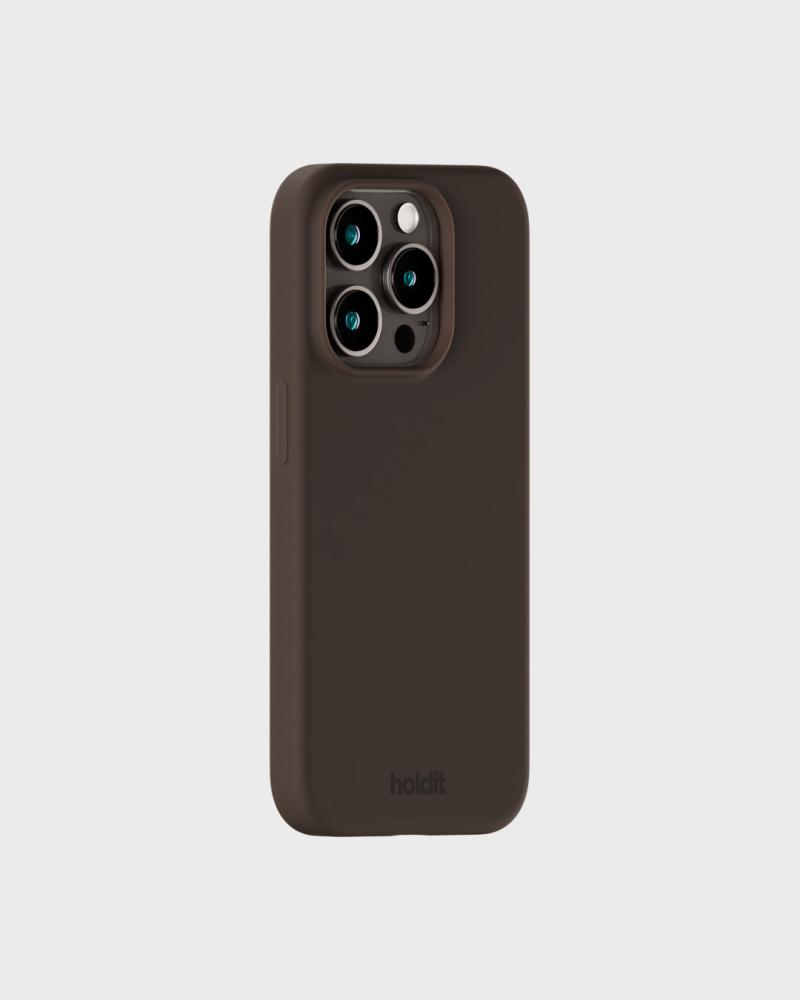 holdit holdit iPhone 15 Pro Mobilskal Silikon Chocolate