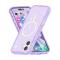  iPhone 17 Skal MagSafe Hybrid Glitter Lila