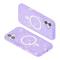  iPhone 17 Skal MagSafe Hybrid Glitter Lila