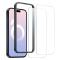 NORTHJO NORTHJO iPhone 16 Plus Skärmskydd Härdat Glas 2-PACK inkl. Ram