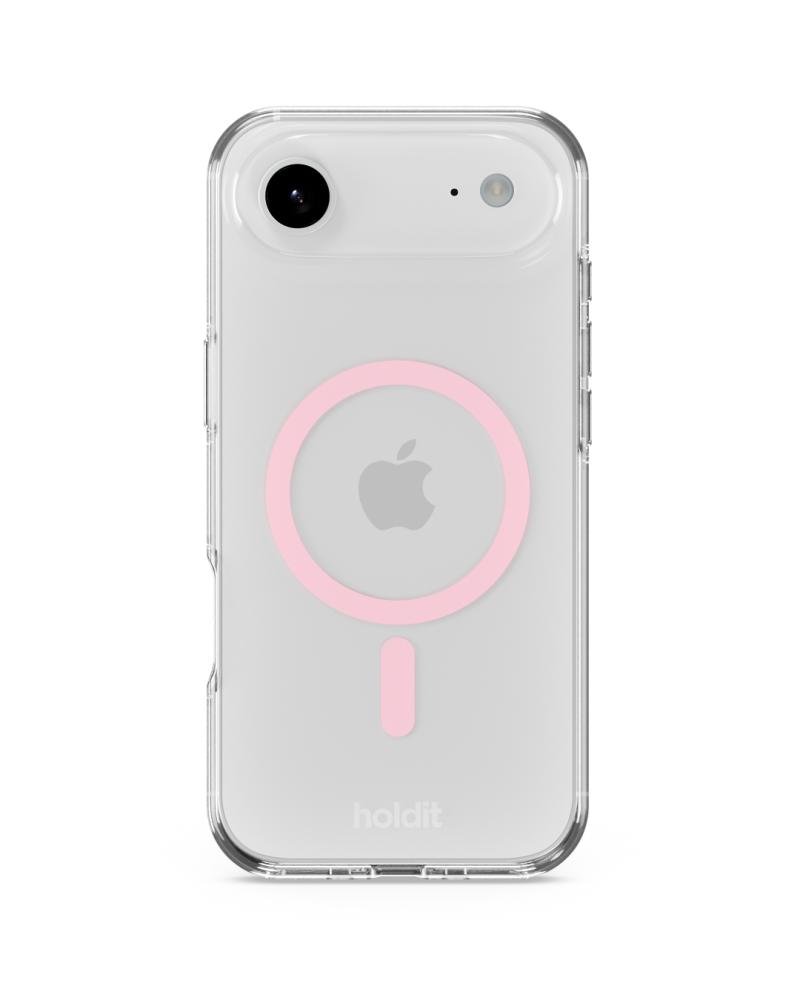 holdit holdit iPhone Air MagSafe Mobilskal Pink/Transparent