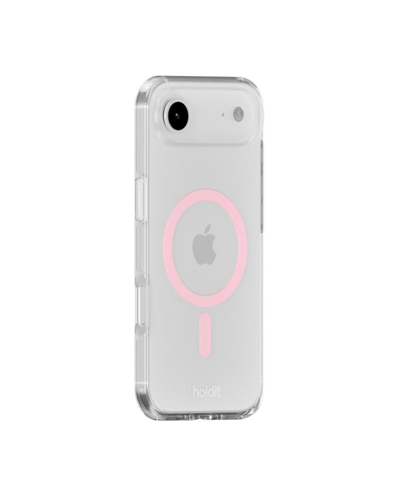 holdit holdit iPhone Air MagSafe Mobilskal Pink/Transparent
