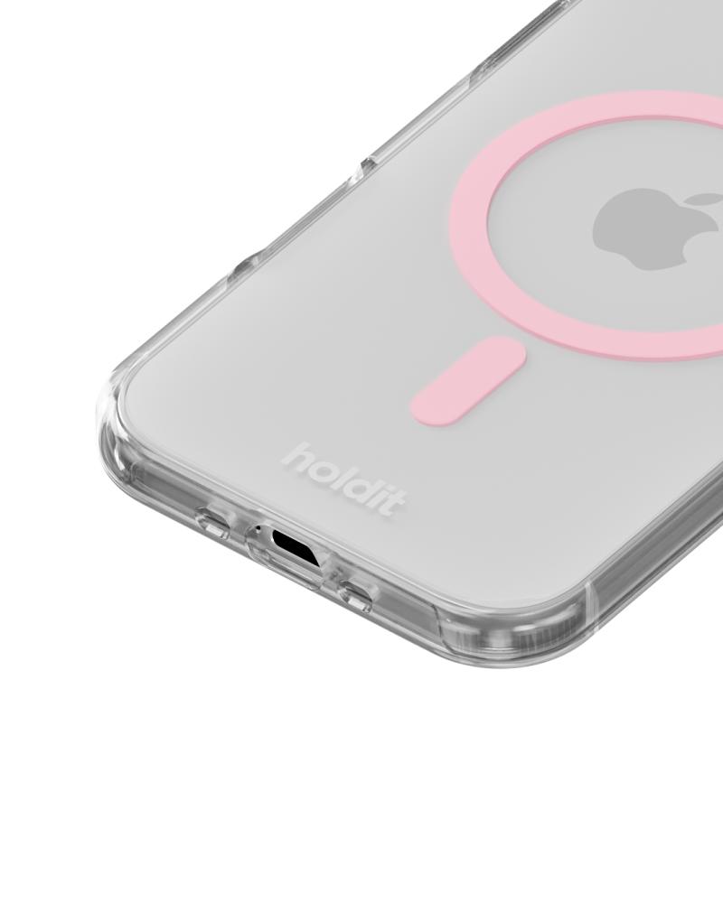 holdit holdit iPhone Air MagSafe Mobilskal Pink/Transparent