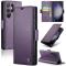 CASEME CASEME Galaxy S24 Ultra Fodral Slim Litchi Läder Lila