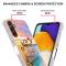  Samsung Galaxy A54 5G Skal Marmor TPU Never Stop Dreaming