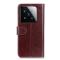  Xiaomi 15T Fodral Crazy Horse Läder Brun