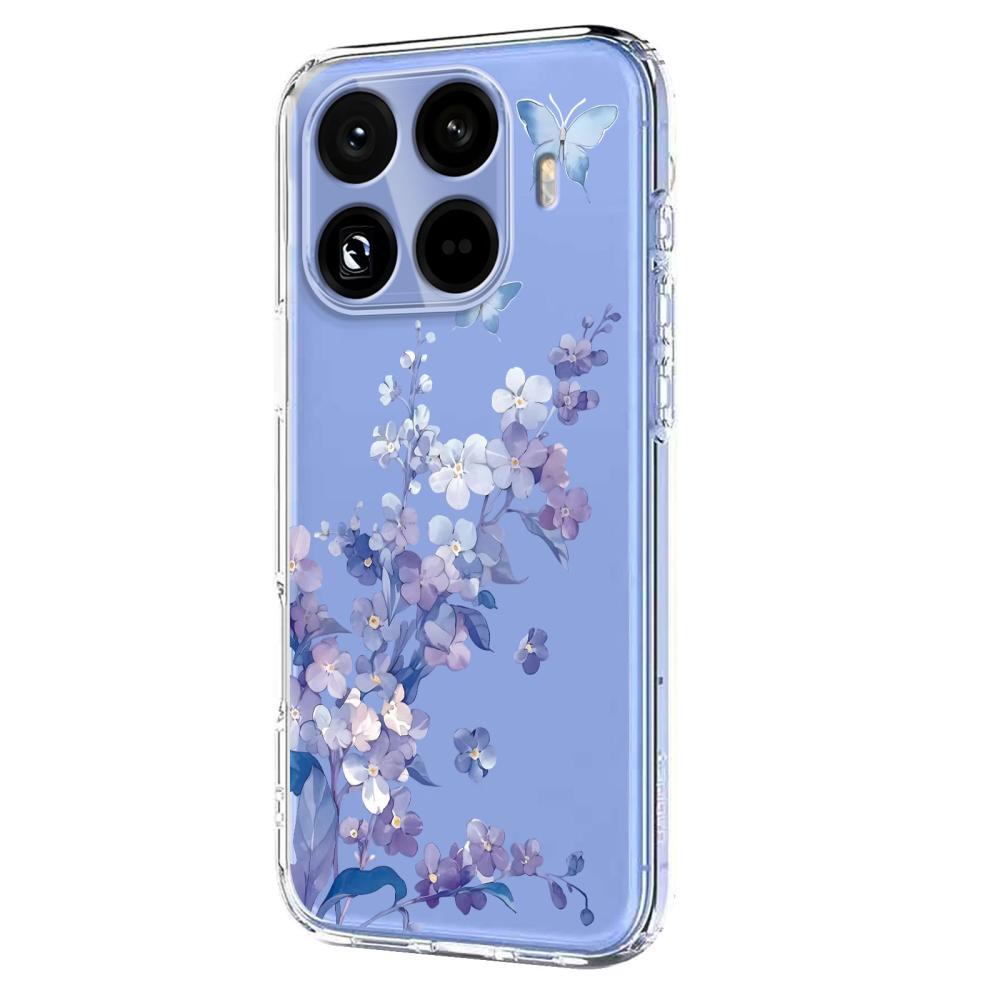  Xiaomi 15T Pro Skal Med Tryck Blommor