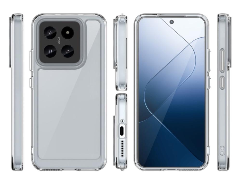  Xiaomi 14T Pro Transparent TPU Skal