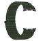  Galaxy Watch 8 46/44/40 mm Armband Nylon Loop Militär Grön