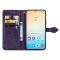  Samsung Galaxy S24 Fodral Mandala Tryck Lila