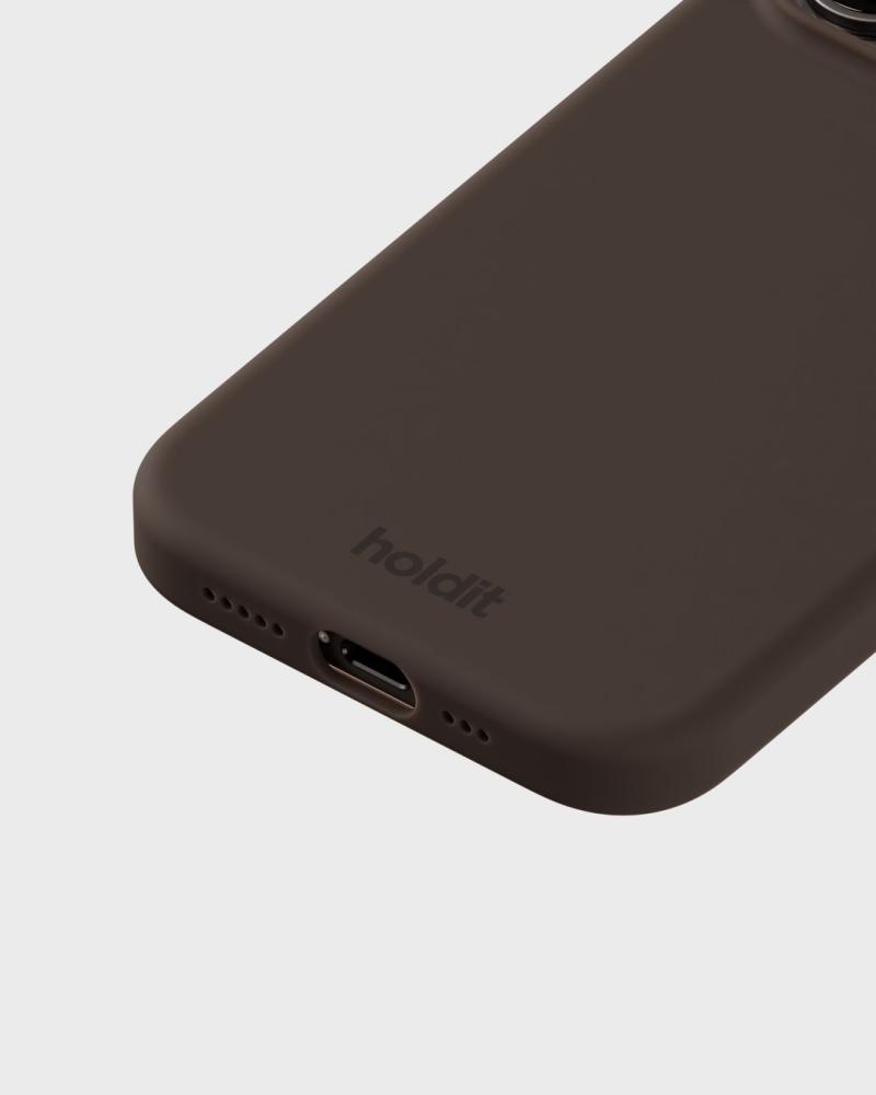 holdit holdit iPhone 15 Pro Mobilskal Silikon Chocolate