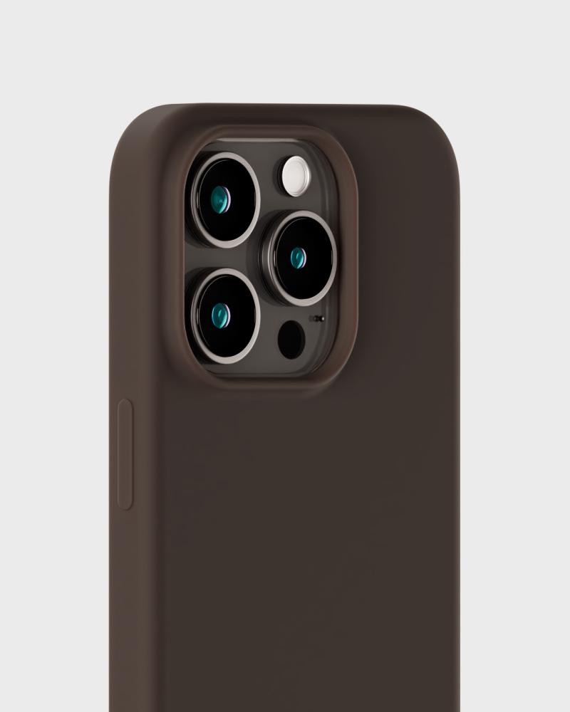 holdit holdit iPhone 15 Pro Mobilskal Silikon Chocolate