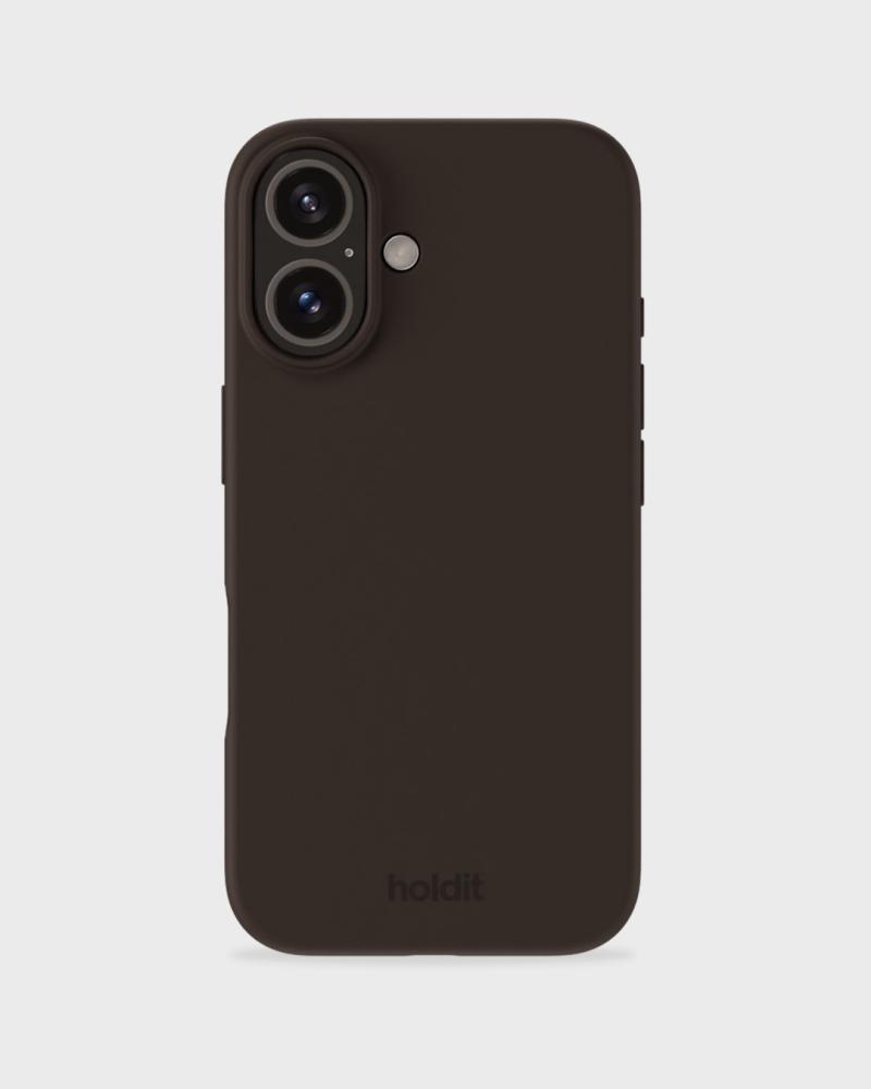 holdit holdit iPhone 16 Mobilskal Silikon Chocolate