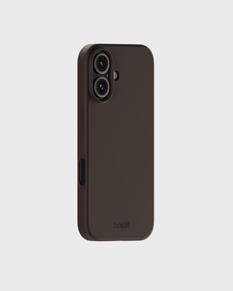 holdit holdit iPhone 16 Mobilskal Silikon Chocolate