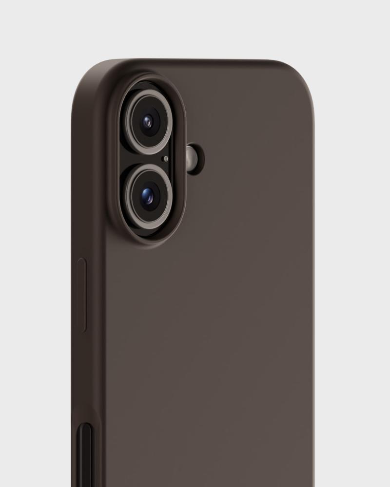 holdit holdit iPhone 16 Mobilskal Silikon Chocolate