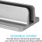  Universal Vertikal Aluminium Laptop Stativ Silver