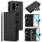  OnePlus 15 Fodral Multifunktionellt Läder Svart