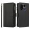  OnePlus 15 Fodral Multifunktionellt Läder Svart