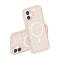 iPhone 17 Skal MagSafe Hybrid Glitter Guld