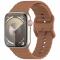  Apple Watch 42/44/45/46/49 mm Armband Silikon Wave Brun