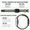 ColorPop Sportarmband Dual-Color Apple Watch 42/41/40/38 mm (S/M) Svart/Grön