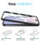 NORTHJO NORTHJO iPhone 16 Skärmskydd Härdat Glas 2-PACK inkl. Ram