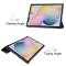 Samsung Galaxy Tab S7 Plus / Tab S8 Plus Tri-Fold S-Pen Laddning Svart