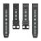  Garmin Fenix 26 mm Armband Quick Release Silikon Grå