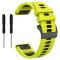  Garmin Fenix 26 mm Armband Quick Release Silikon Grön