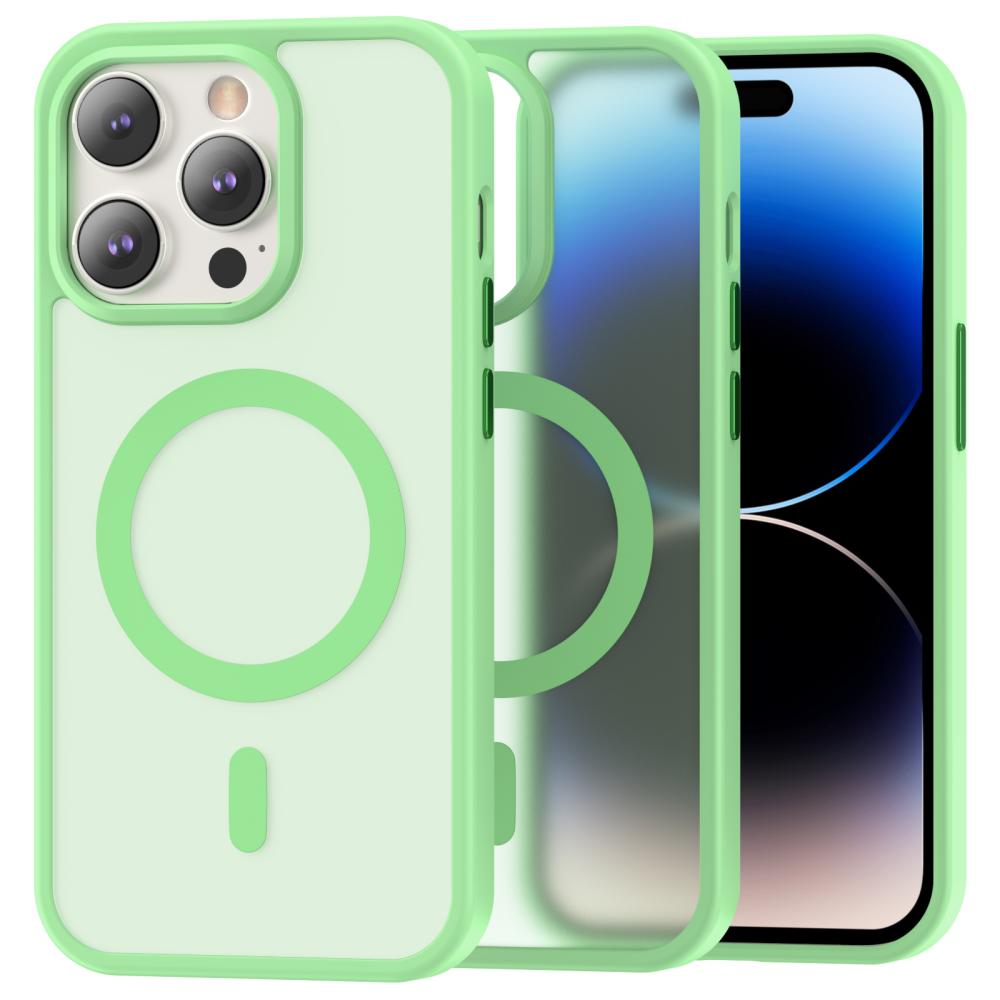ColorPop ColorPop iPhone 14 Pro Skal CH MagSafe Matt Ljus Grön