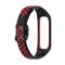  Samsung Galaxy Fit 2 SM-R220 Armband Ihåligt Silikon Svart/Röd