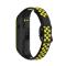  Samsung Galaxy Fit 2 SM-R220 Armband Ihåligt Silikon Svart/Gul