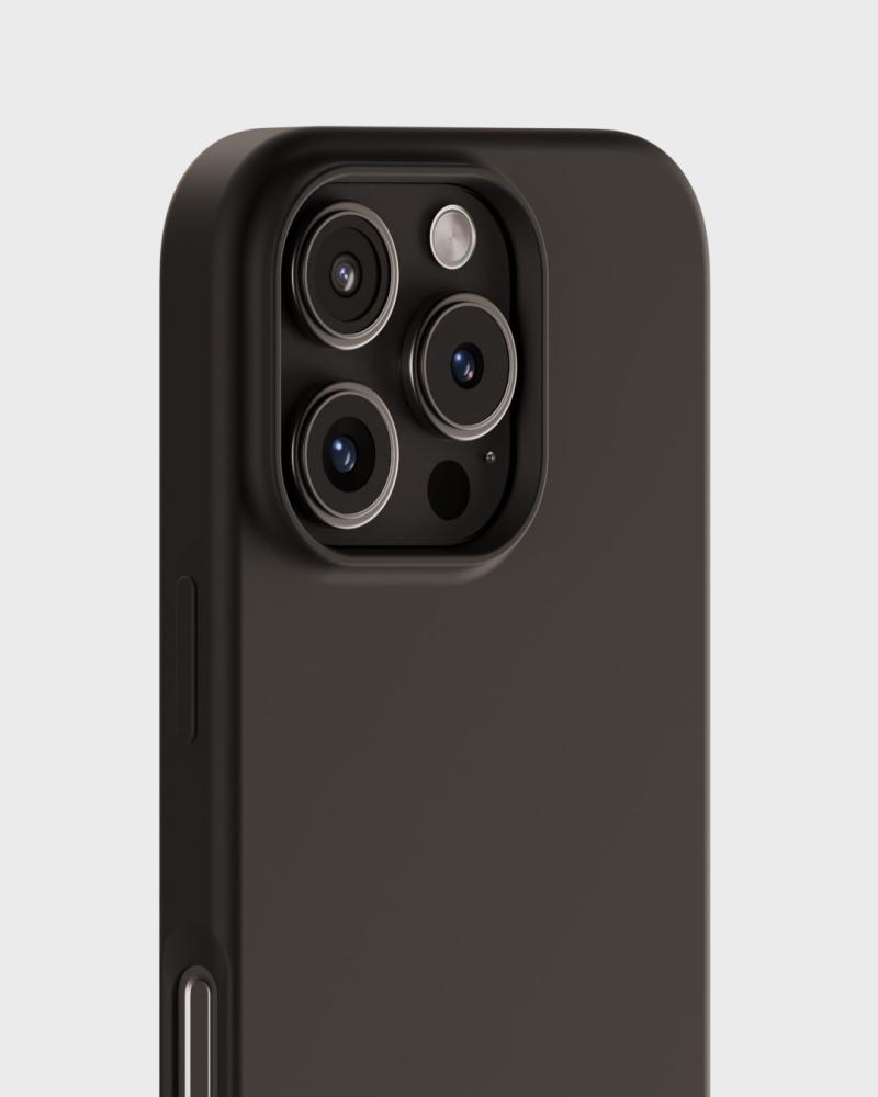 holdit holdit iPhone 16 Pro Mobilskal Silikon Svart