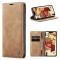 CASEME CASEME iPhone 15 Plus Fodral Flip Retro Läder Brun