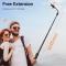  Tripod Selfie Stick MagSafe Aluminium 104 cm Svart