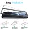 NORTHJO NORTHJO iPhone 16 Pro Max Skärmskydd Heltäckande 2-PACK inkl. Ram