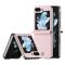 DUX DUCIS DUX DUCIS Galaxy Z Flip 5 Skal Bril PU-Läder Rosa