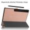 Samsung Galaxy Tab S9 Ultra Fodral Tri-Fold Läder Roséguld
