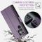 CASEME CASEME Galaxy S24 Ultra Fodral Slim Litchi Läder Lila