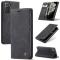 CASEME CASEME Samsung Galaxy S22 Fodral Flip Retro Läder Svart