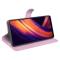  Motorola Edge 30 Pro Fodral Litchi Textur Ljus Rosa