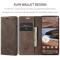 CASEME CASEME Google Pixel 10a Fodral Flip Retro Läder Brun