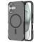  iPhone 16 Skal MagSafe Shockproof Hybrid Svart