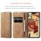 CASEME CASEME iPhone 15 Plus Fodral Flip Retro Läder Brun