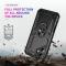  iPhone 17 Skal Shockproof Hybrid Ring Svart