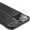  iPhone 13 Pro Max - Litchi Textur Skal - Svart