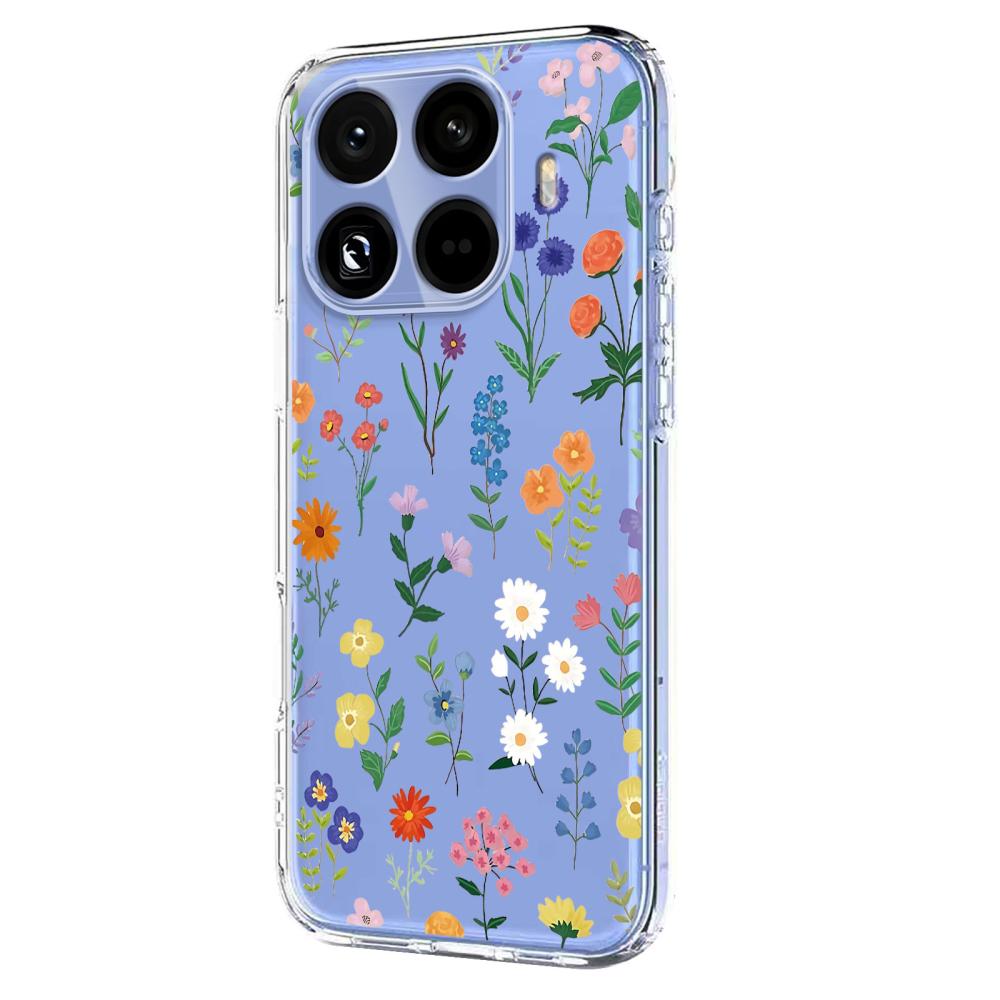  Xiaomi 15T Pro Skal Med Tryck Blommor