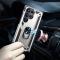  Samsung Galaxy S23 Ultra Skal Ring Armor Hybrid Silver