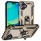  iPhone 17 Skal Shockproof Hybrid Ring Guld